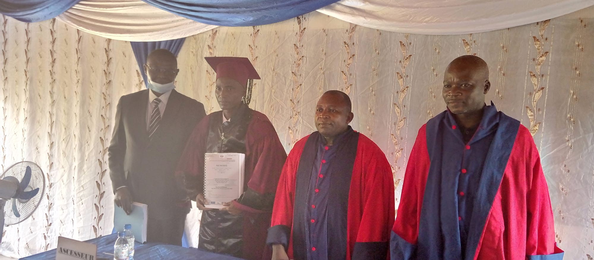 Soutenance des mémoires de Master 2019 - 2020