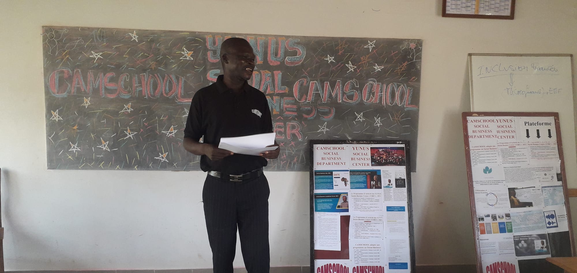 Conférence de mise en place du YUNUS Social Business Center (YSBC)