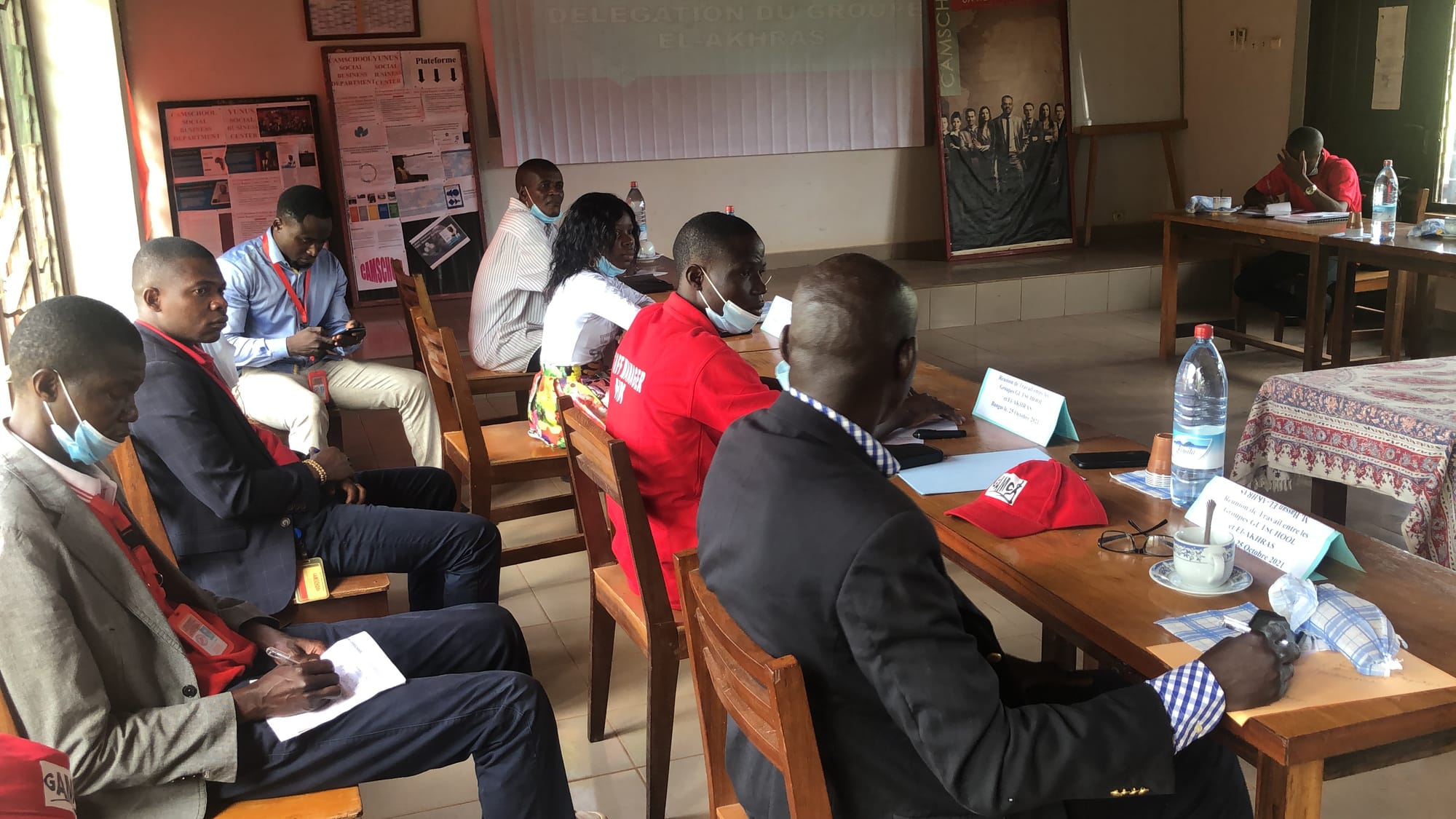 Reunion de Travail à Gutschool avec le Docteur Hassan EL-AKHRAS