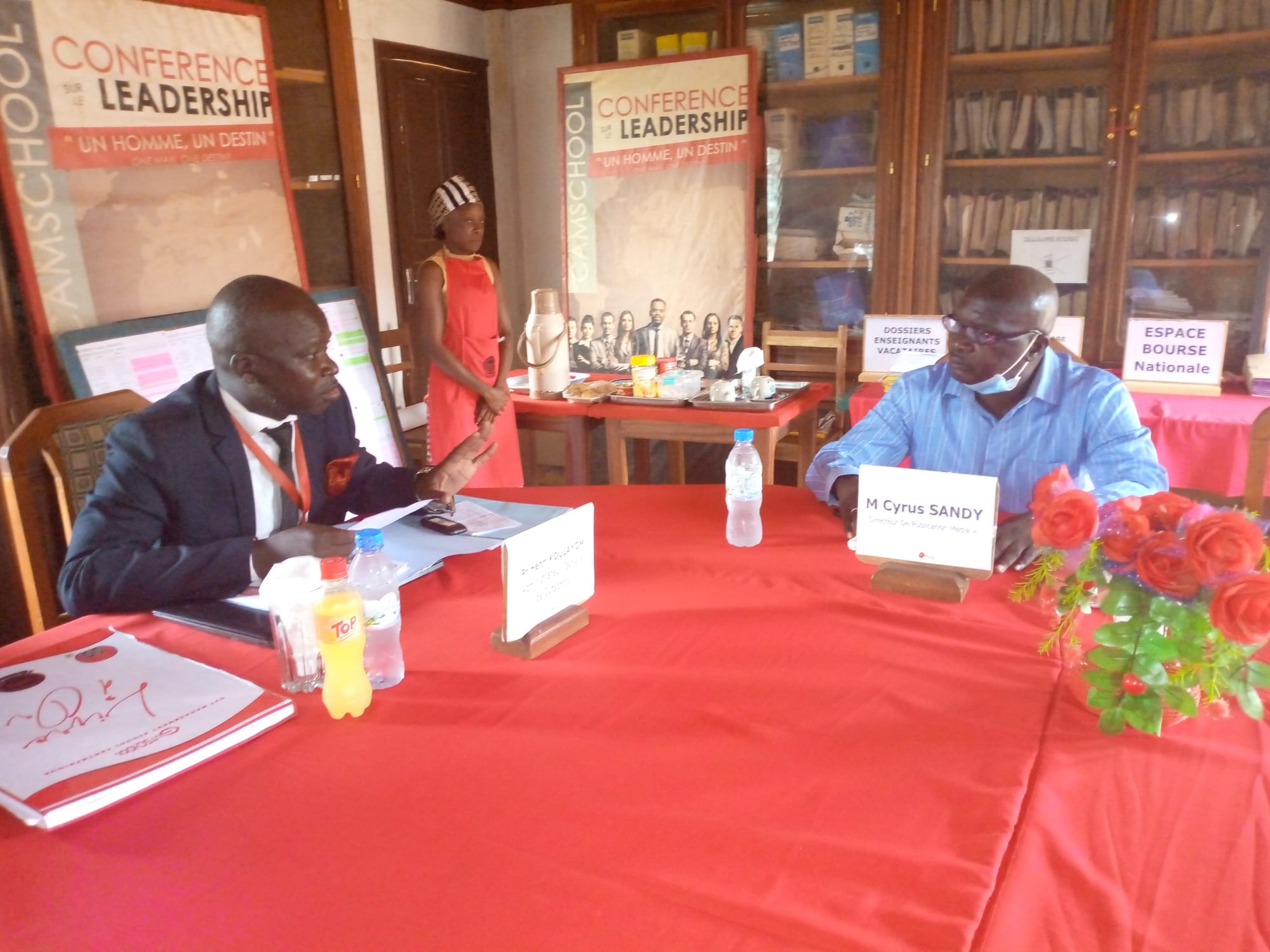 Directeur de Publication MEDIAS PLUS , M. Cyrus SANDY