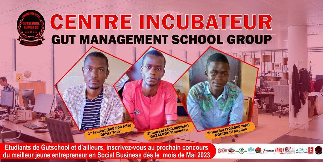 Les lauréats du Concours Meilleur Jeune Entrepreneur