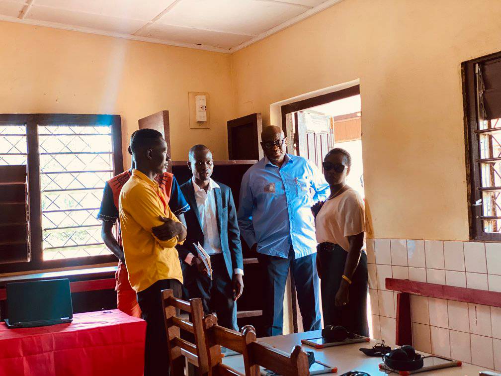 Réception de la délégation  du Groupe Interprofessionnel de Centrafrique #GICA notamment le Secrétaire général M POTOLOT Gille ( 8 Juin 2023)