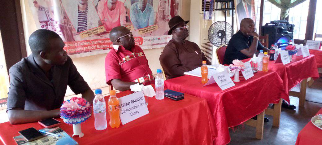 Réception de la Délégations de l' UNPC a GUTSCHOOL (13 Juillet 2023)