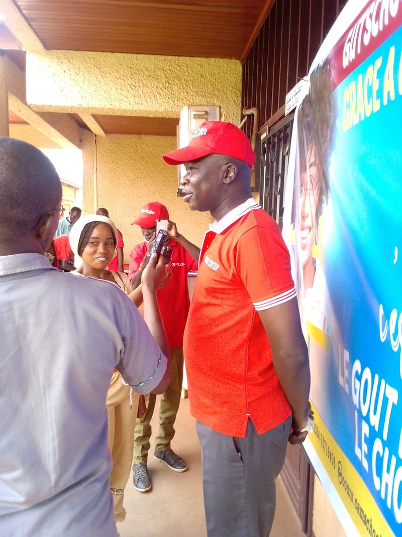 Conférence de presse du Samedi 02 Octobre 2021 à Camschool sur le partenariat signé avec le Centre Yunus