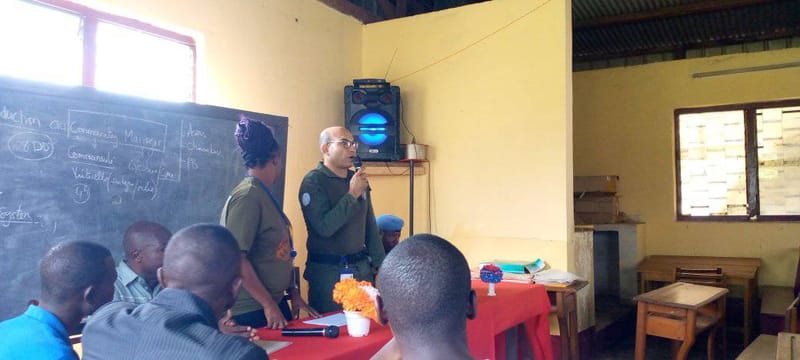 Visite de la MUNISCA pour une Causerie Educative sur cette problématique à l'endroit des étudiants dudit Institut.