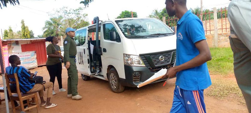 Visite de la MUNISCA pour une Causerie Educative sur cette problématique à l'endroit des étudiants dudit Institut.