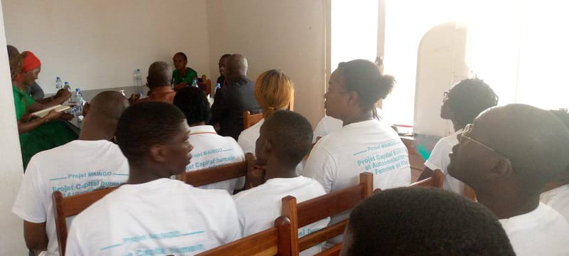 signaturece d'un accord de partenariat entre le Pr Henri KOULAYOM et M Yves  MAIKANÉ PASSY (26 juillet 2023)