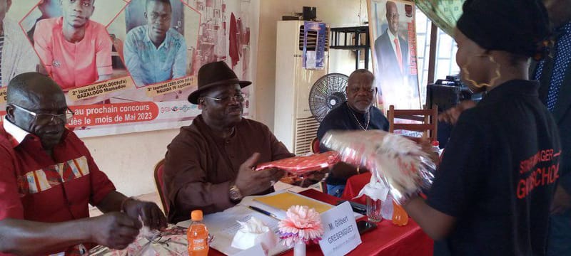 Réception de la Délégations de l' UNPC a GUTSCHOOL (13 Juillet 2023)