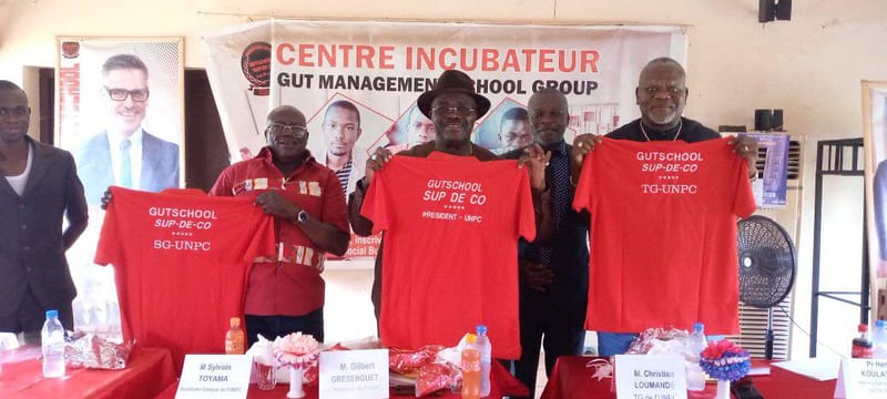 Réception de la Délégations de l' UNPC a GUTSCHOOL (13 Juillet 2023)