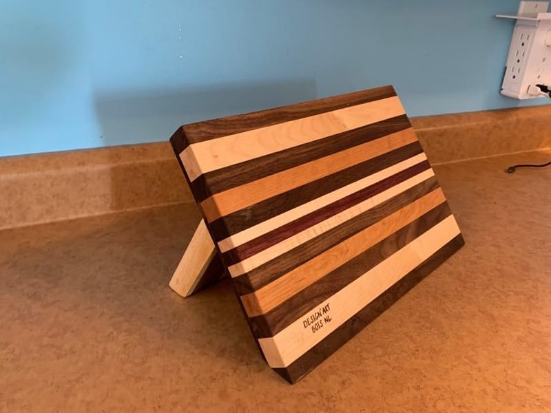 support à couteaux aimanté ligné