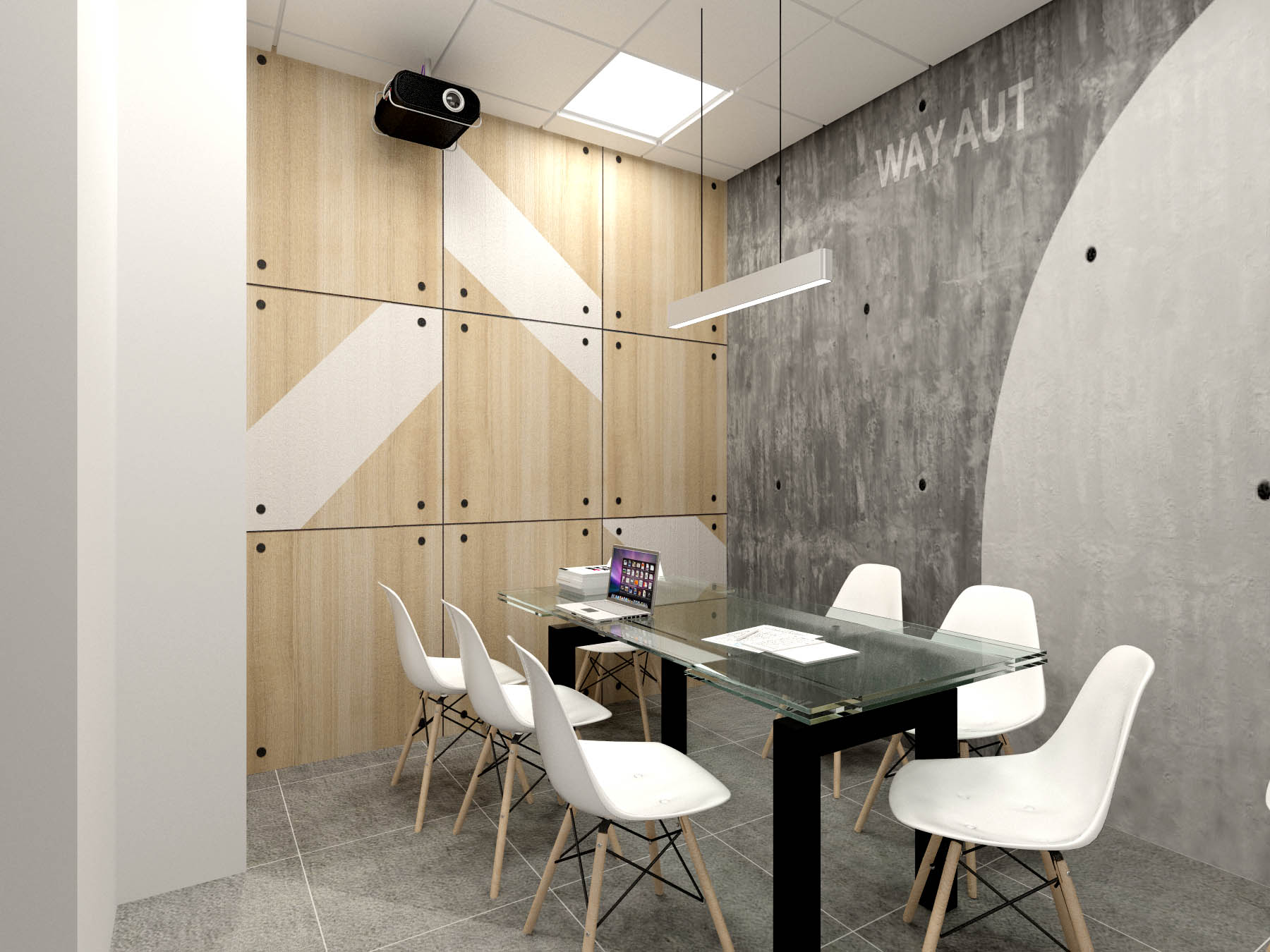 Conference room.. Rumyantsevo Business Park. Moscow.2020