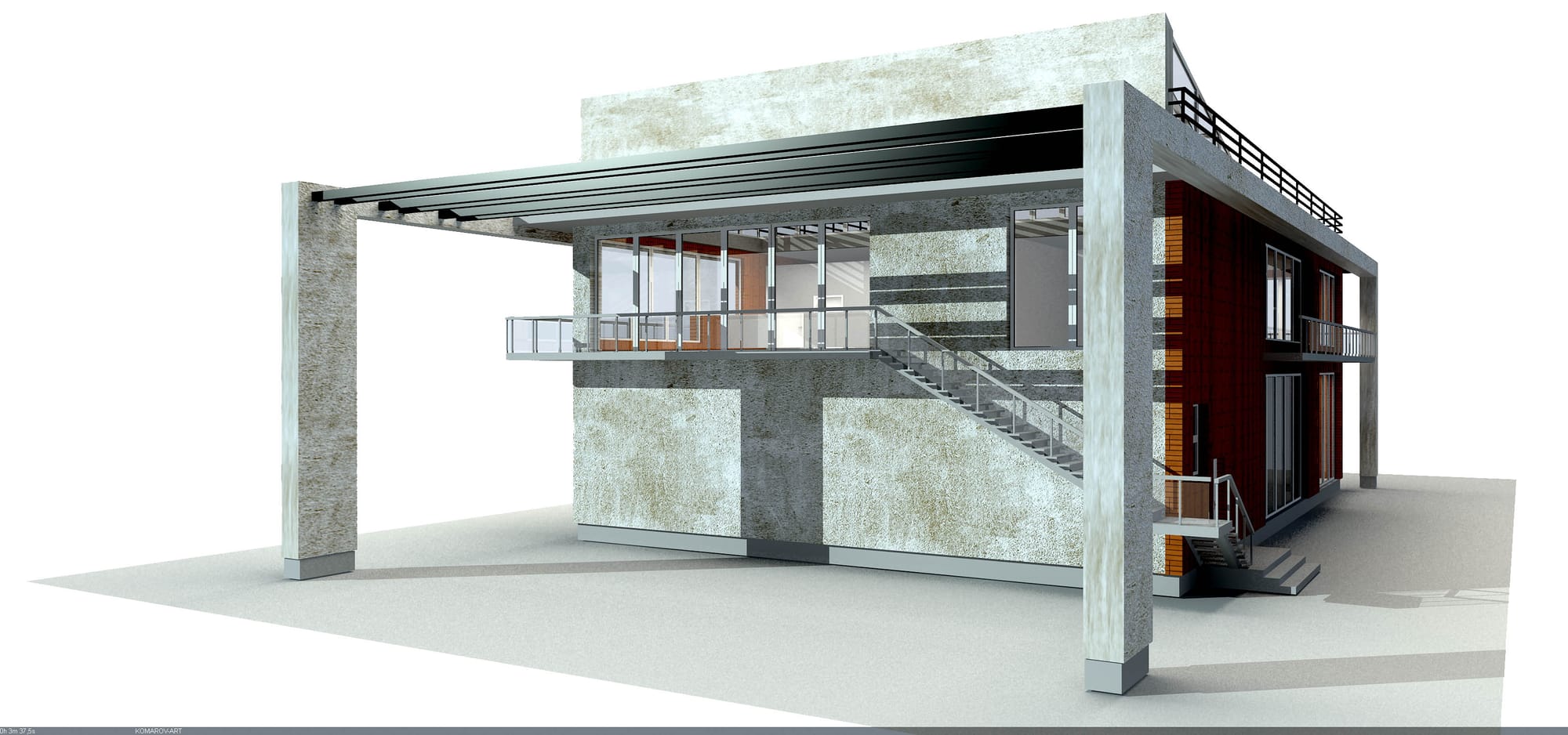 Office building project for “Royal-Group " LLC”Surgut, Russia. 2018.