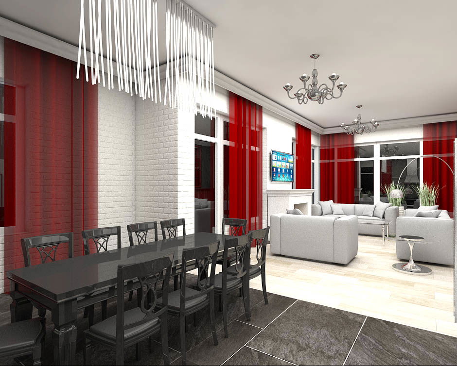 The cottage has a total area of 387 m2. Istra, Moscow region