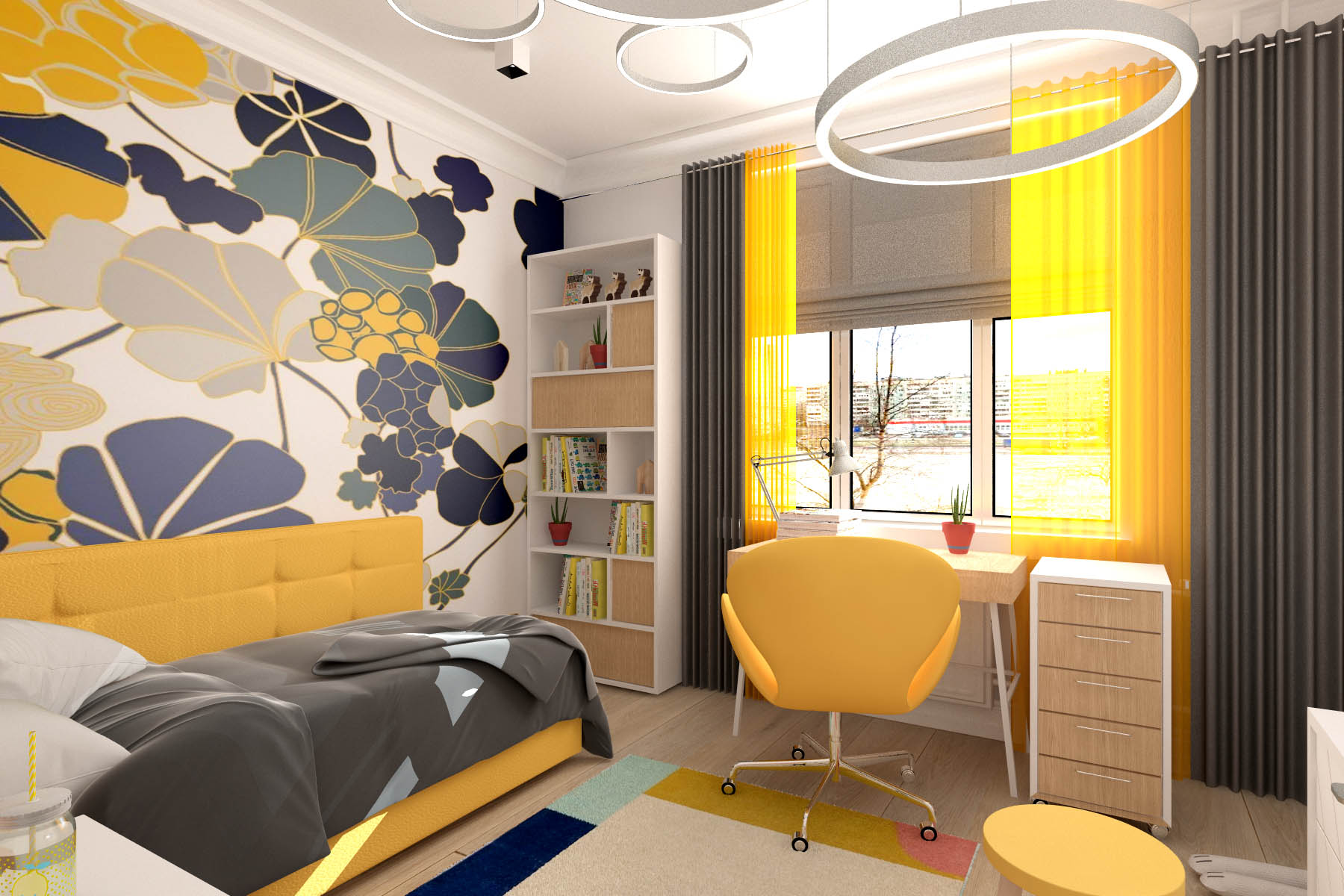 Apartment 73.9 m2. Saint-Petersburg