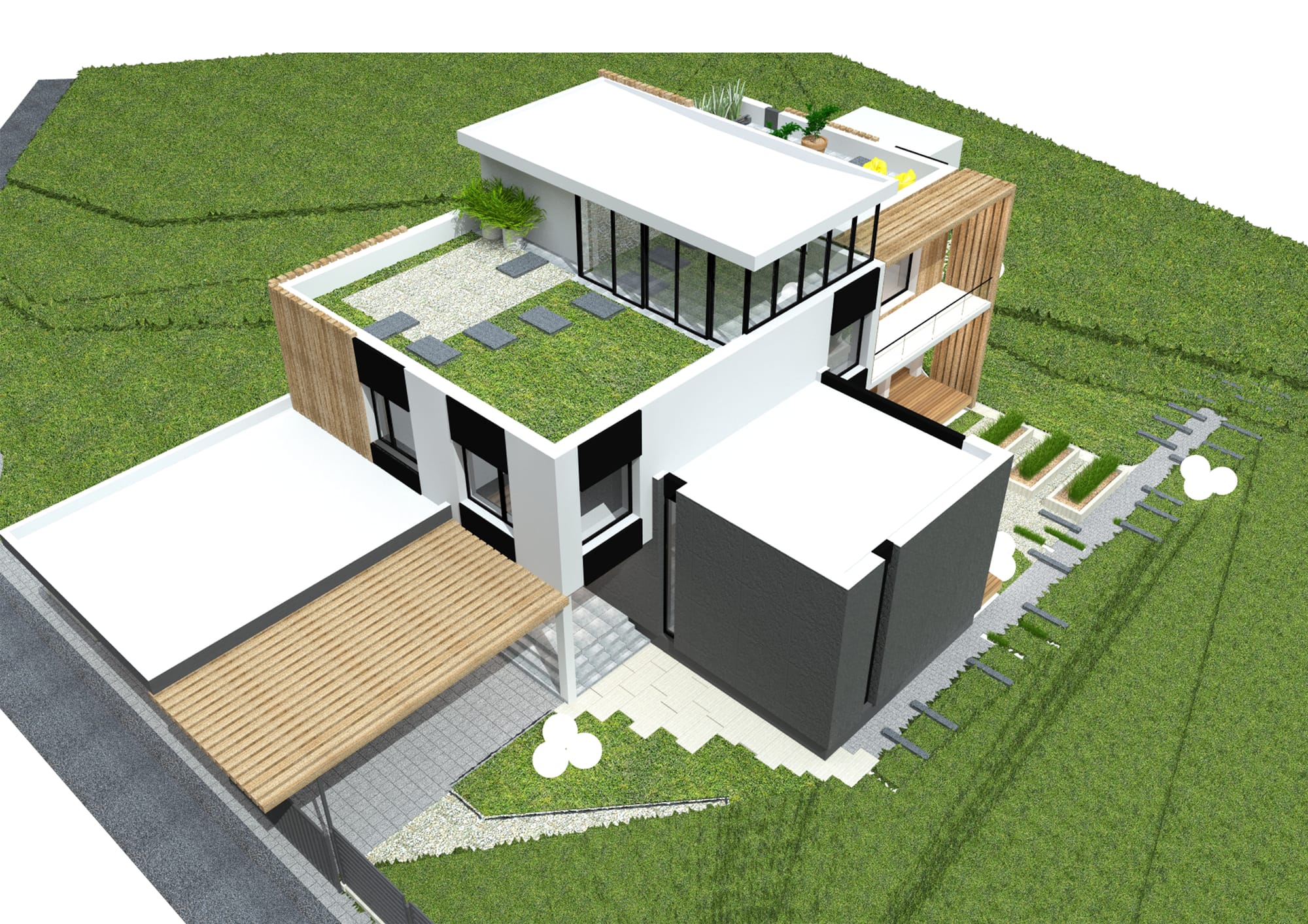 Cottage in the Moscow region. 320m2