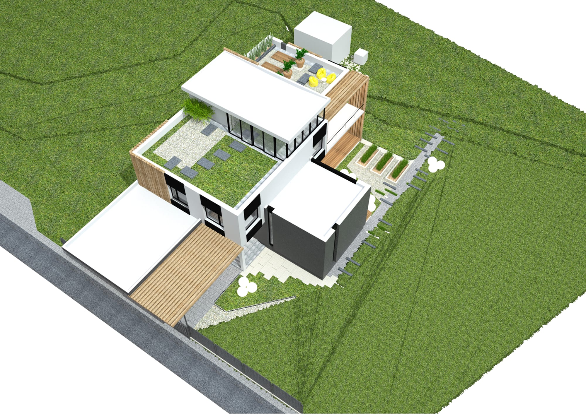 Cottage in the Moscow region. 320m2