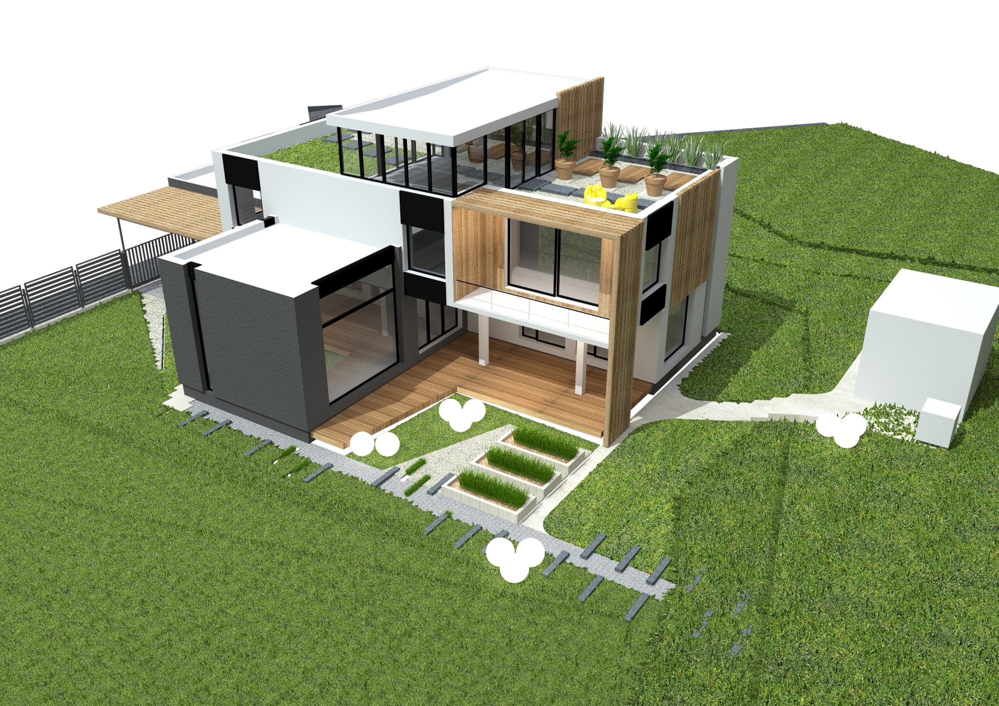 Cottage in the Moscow region. 320m2