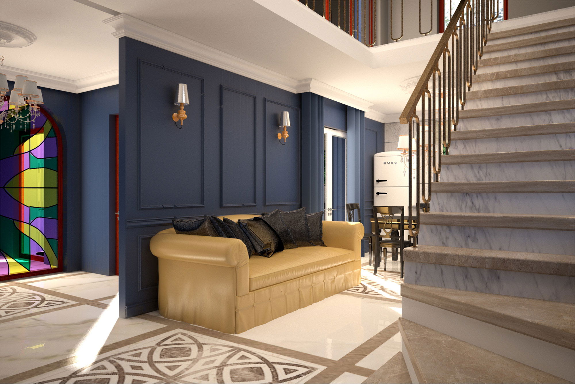 Bathhouse project 115 m2 Moscow region 2021