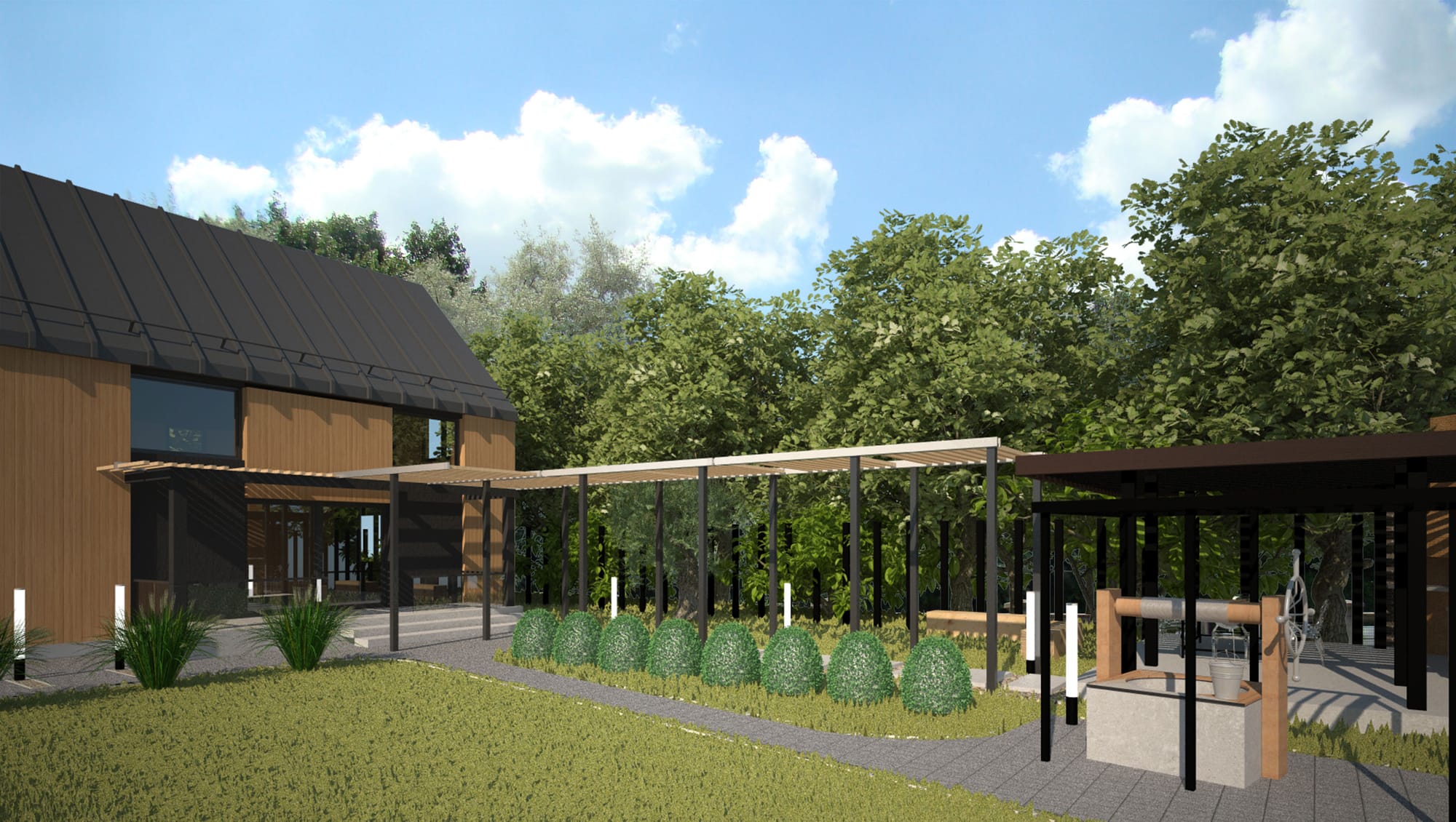 Private house project Leningrad region 120 m2 2021