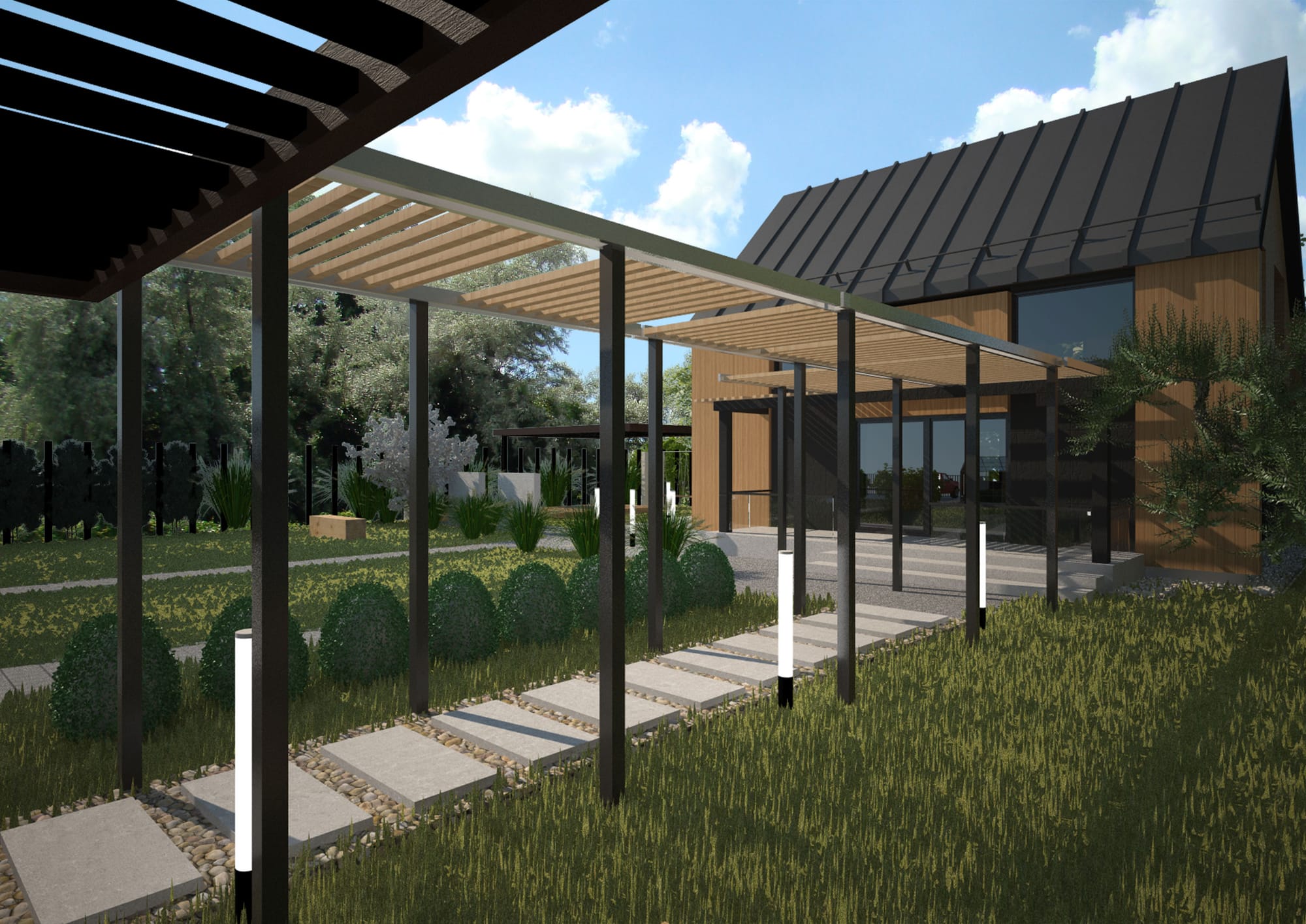 Private house project Leningrad region 120 m2 2021