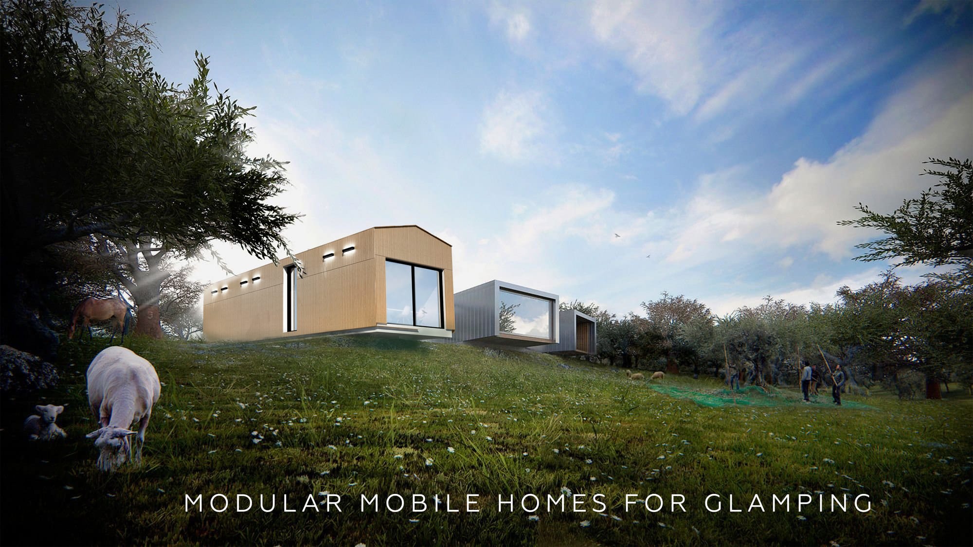 MODULAR MOBIL HOUSE FOR GLAMPING