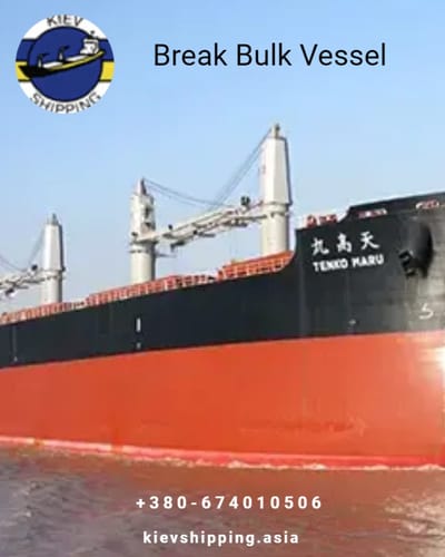 Break Bulk Vessels are the Specially Designed Cargo Ships!
