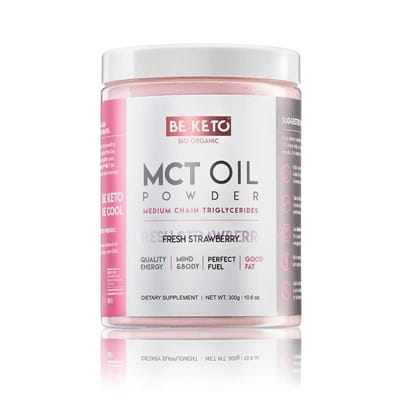 How fresh strawberry MCT oil powder is helpful?
