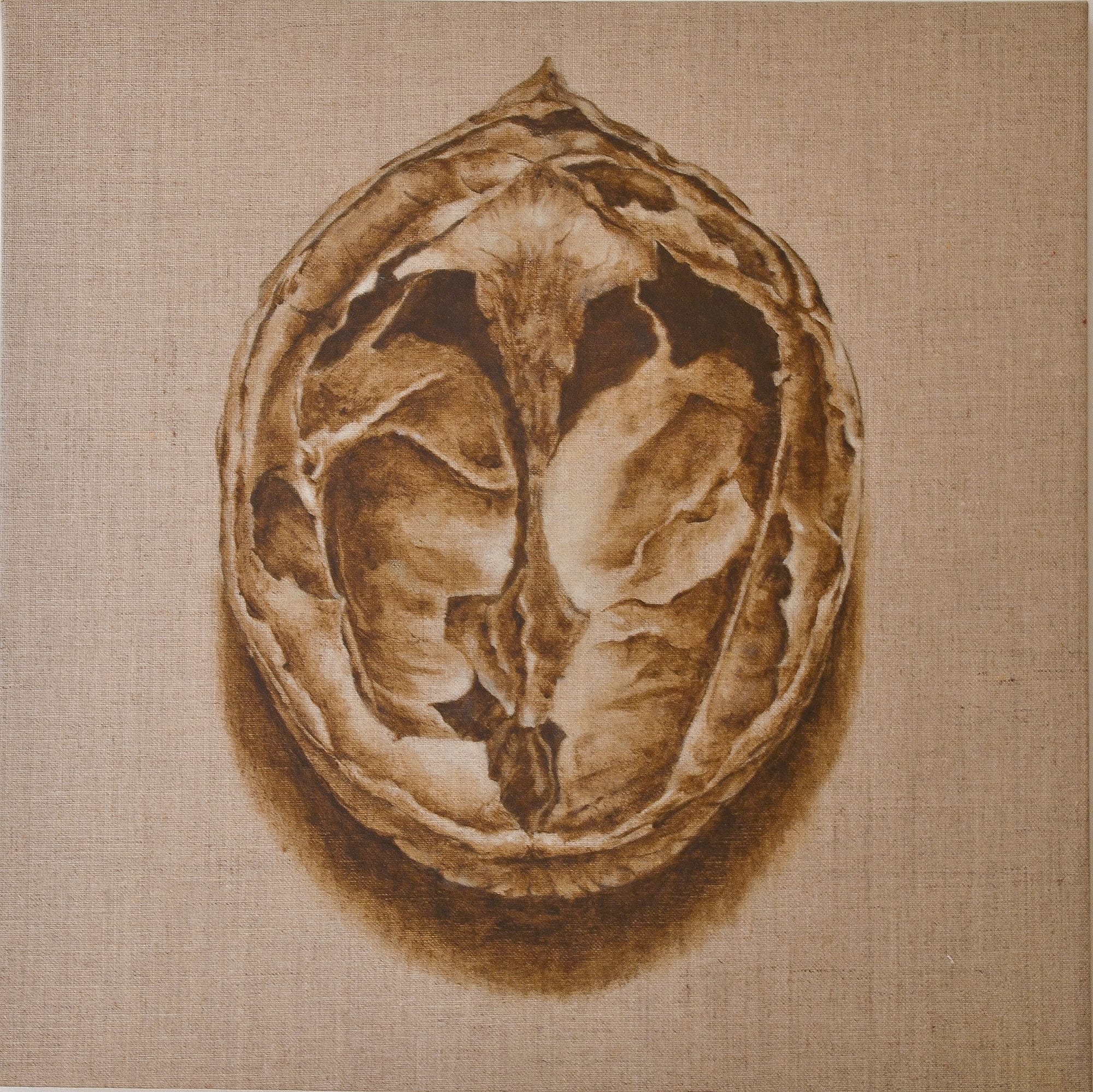 OLIO SU TELA DI LINO