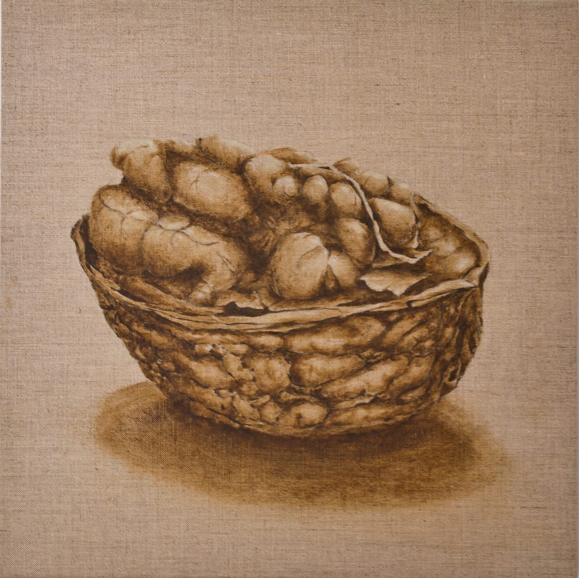 OLIO SU TELA DI LINO