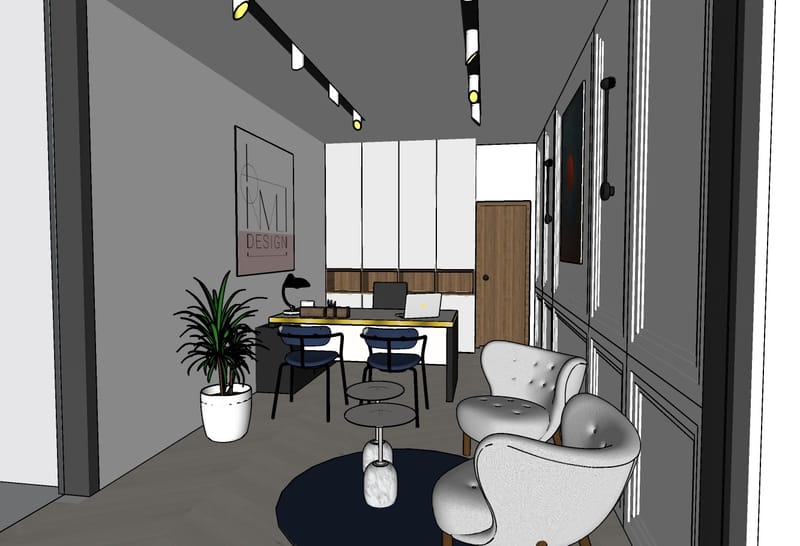 Családi Ház külön bejáratú tervezőirodával