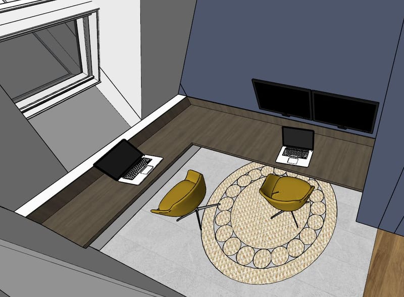 Mid_Century stílusú lakás átalakítása