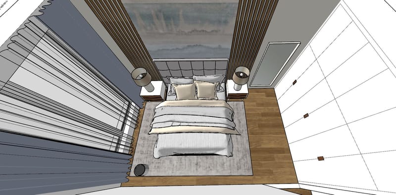 Mid_Century stílusú lakás átalakítása