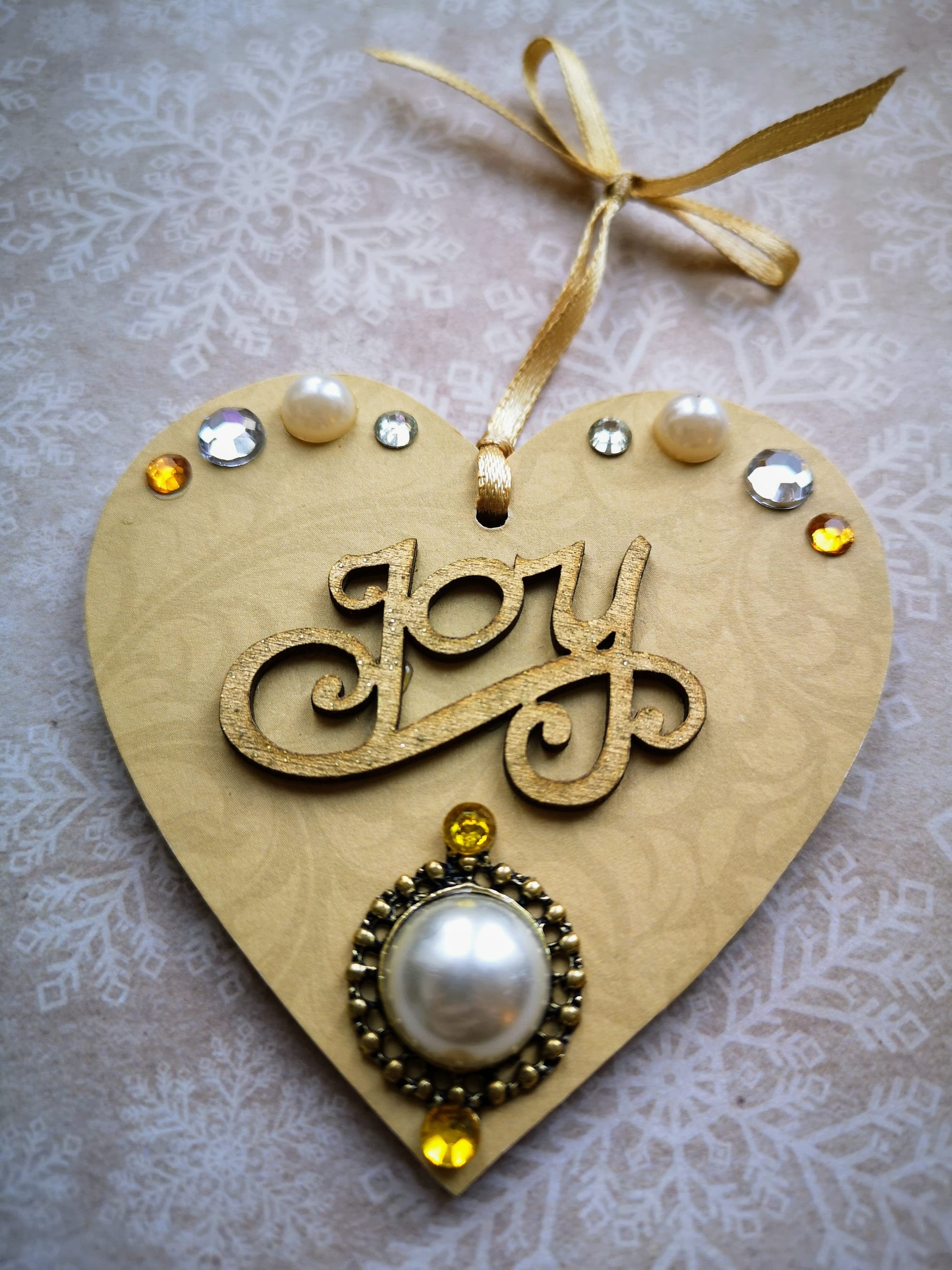 8x8cm Christmas Heart (#31)