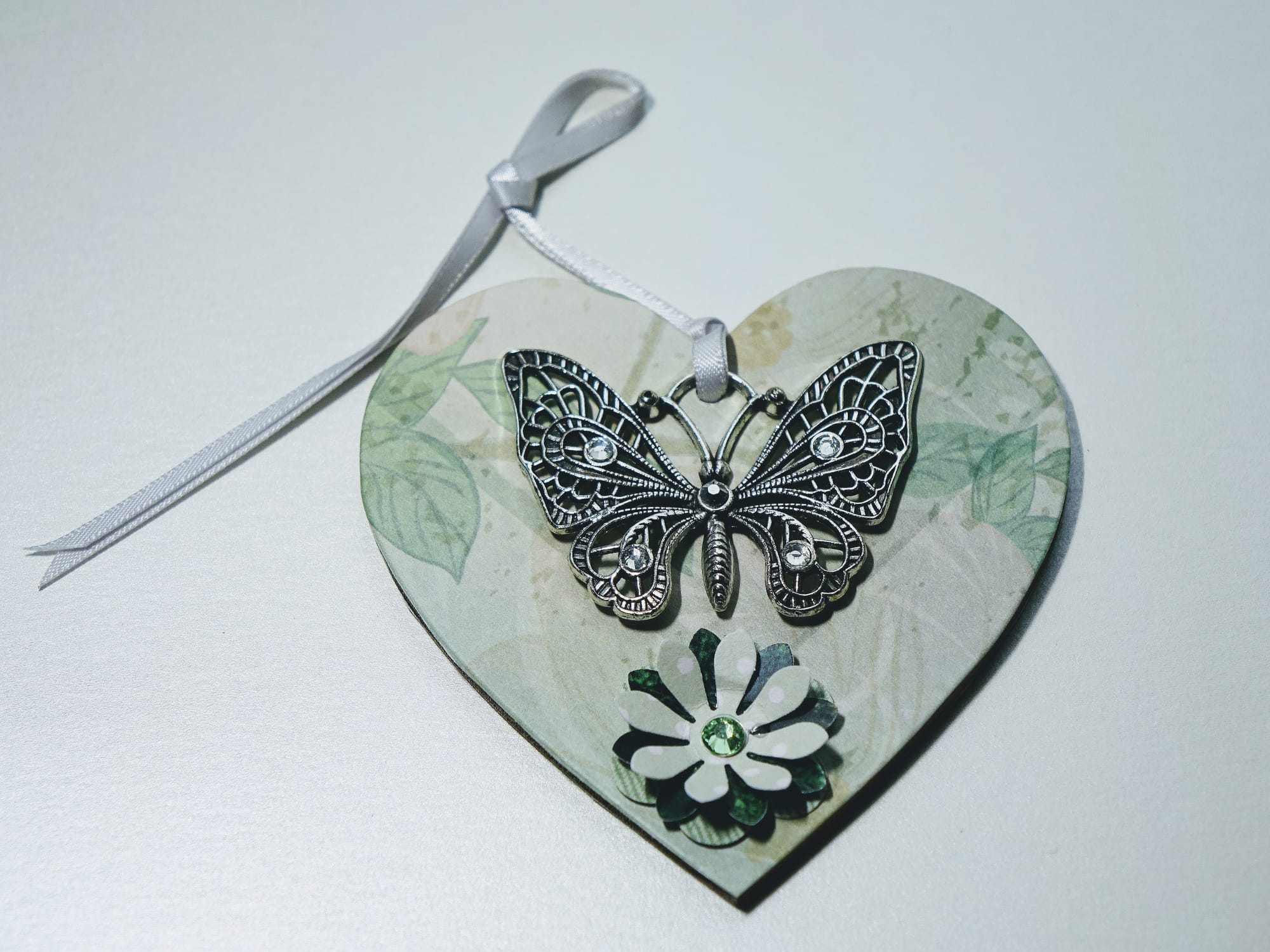 8x8cm Wooden Heart ♥️ #19