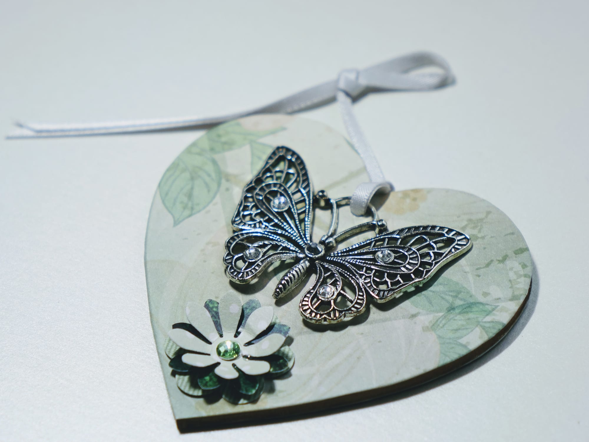 8x8cm Wooden Heart ♥️ #19