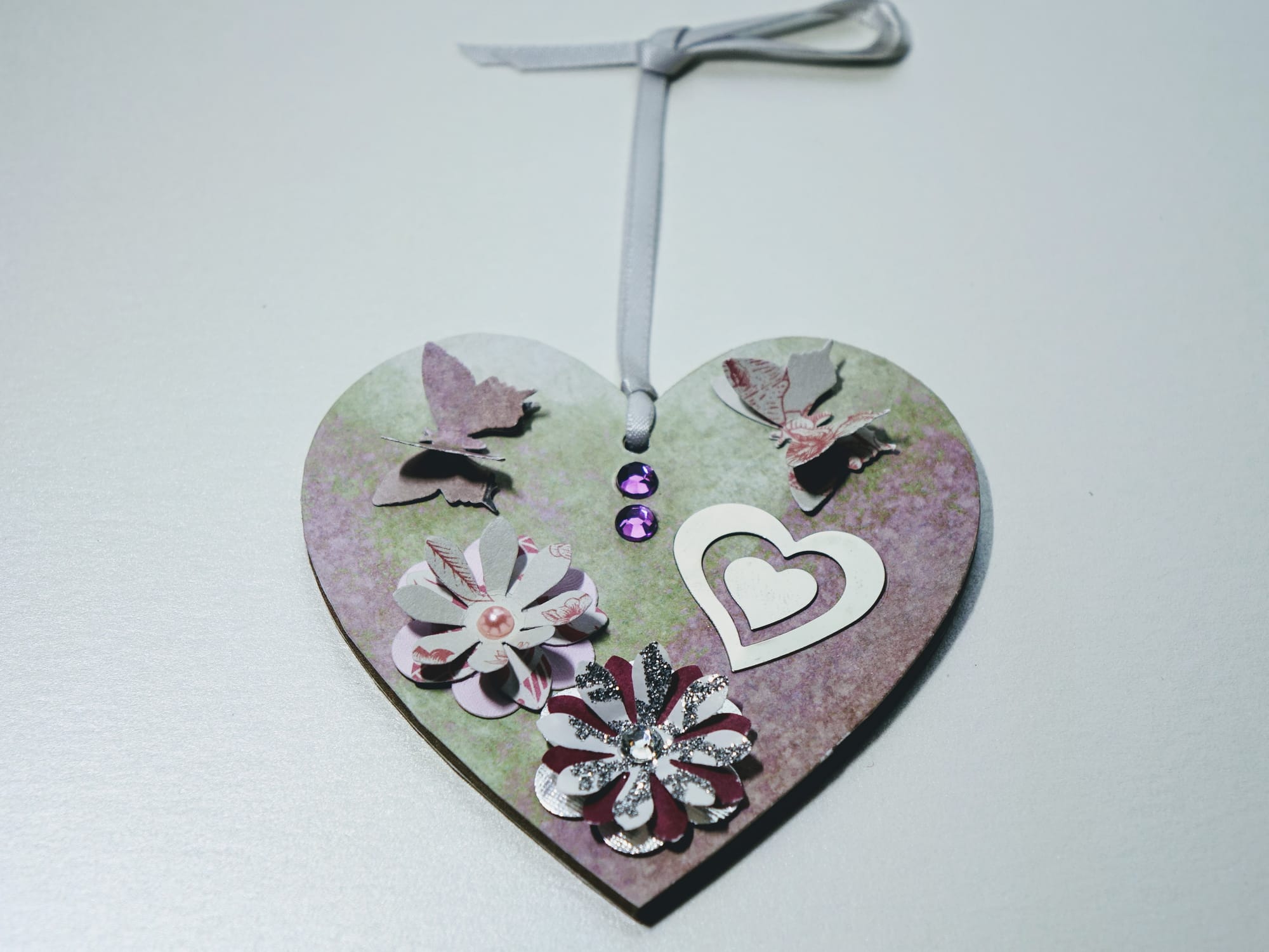 8x8cm Wooden Heart ♥️ #20