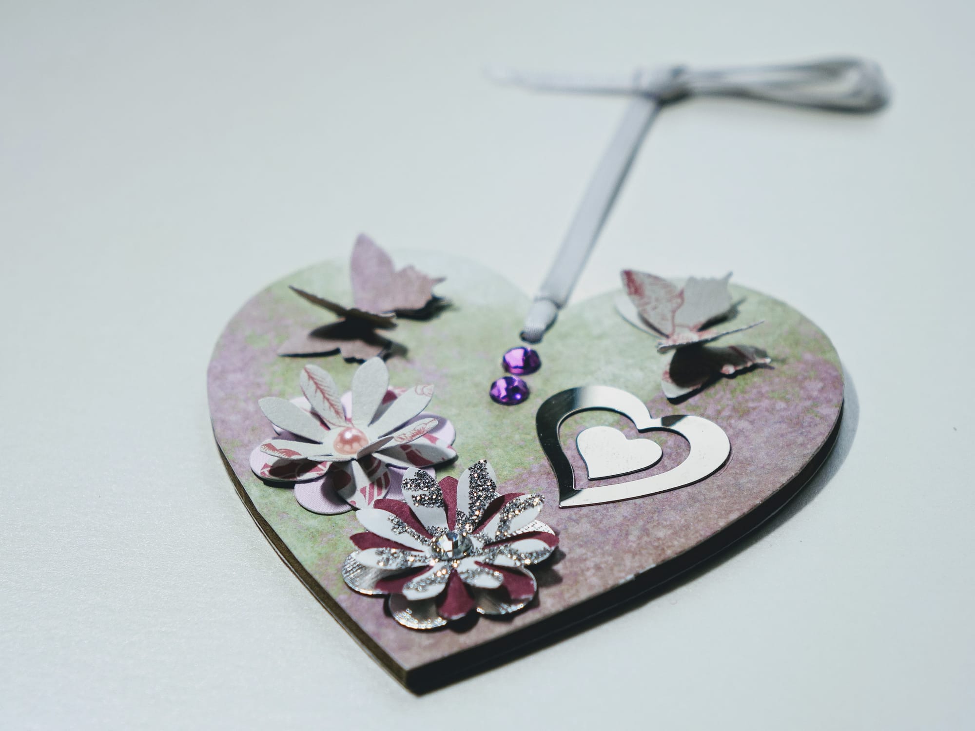 8x8cm Wooden Heart ♥️ #20