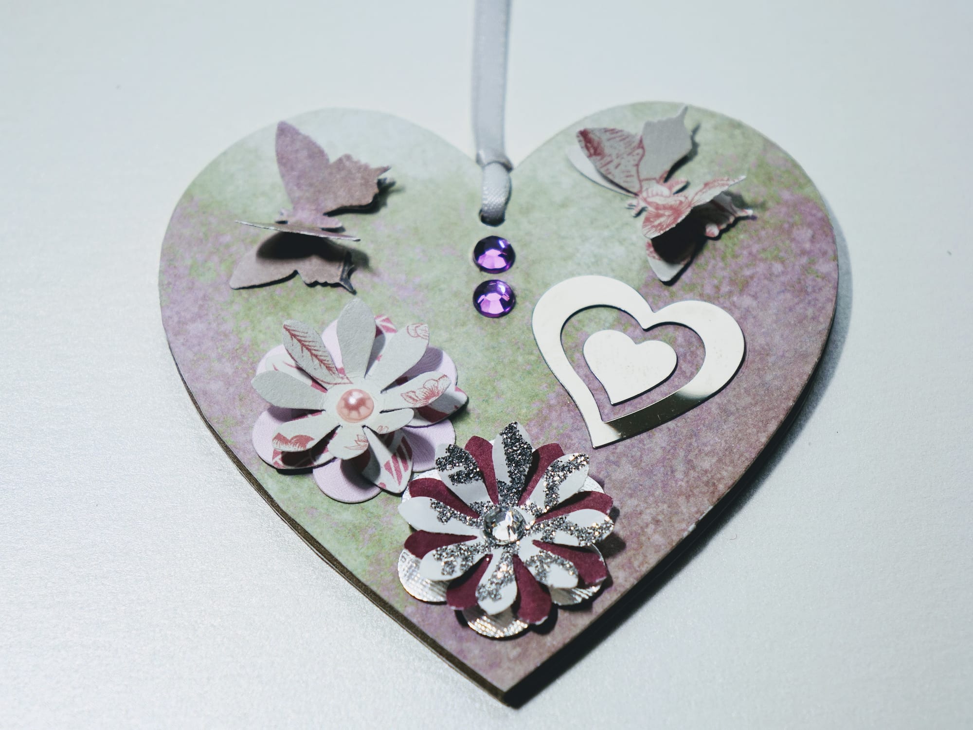 8x8cm Wooden Heart ♥️ #20