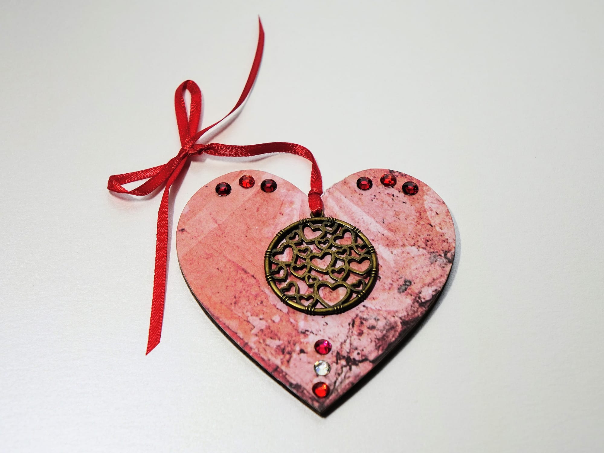 8x8cm Wooden Heart ♥️ #22