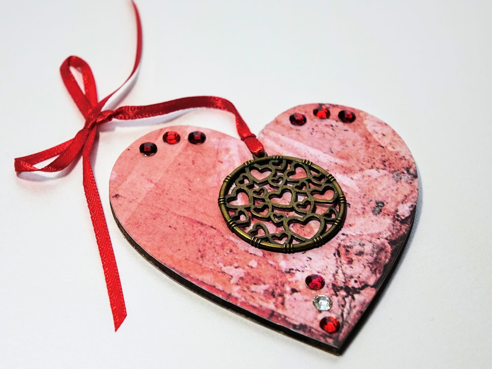 8x8cm Wooden Heart ♥️ #22