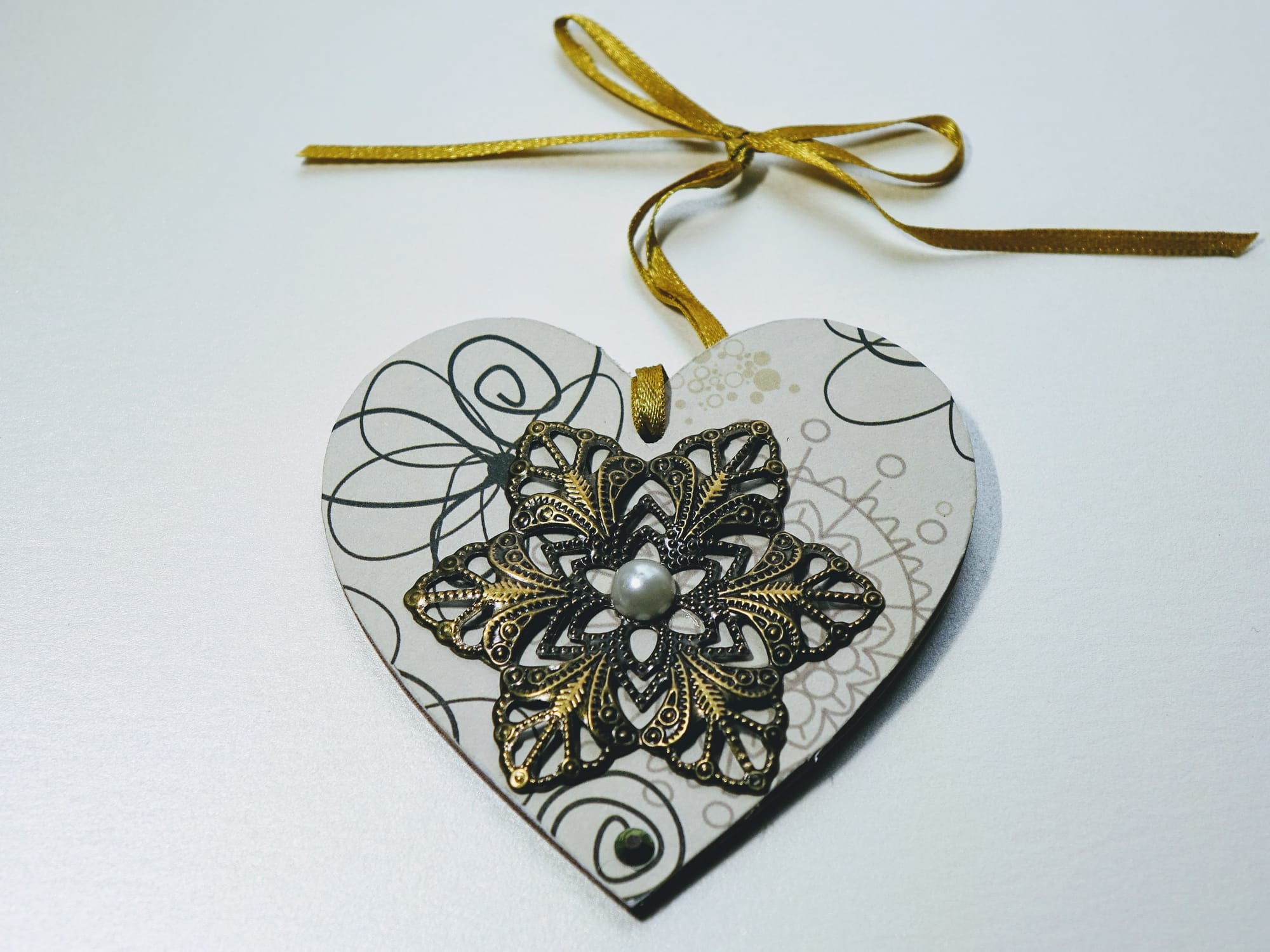 8x8cm Wooden Heart ♥️ #23