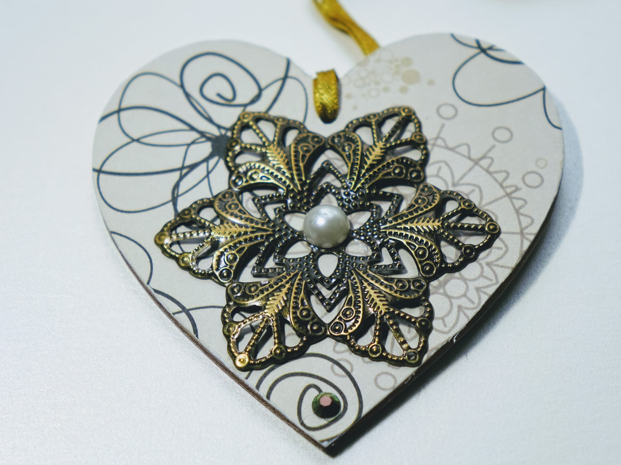 8x8cm Wooden Heart ♥️ #23
