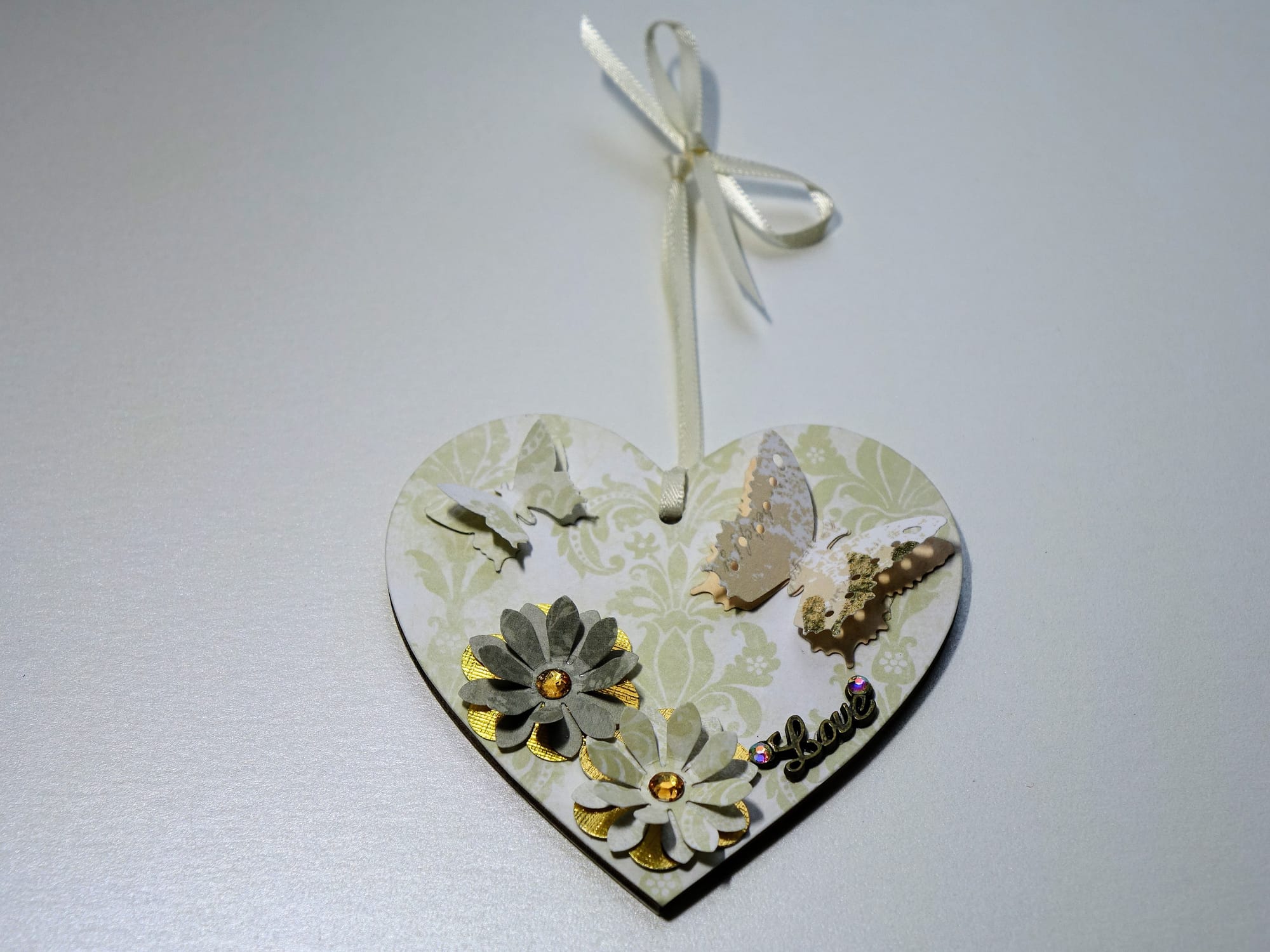 8x8cm Wooden Heart ♥️ #25