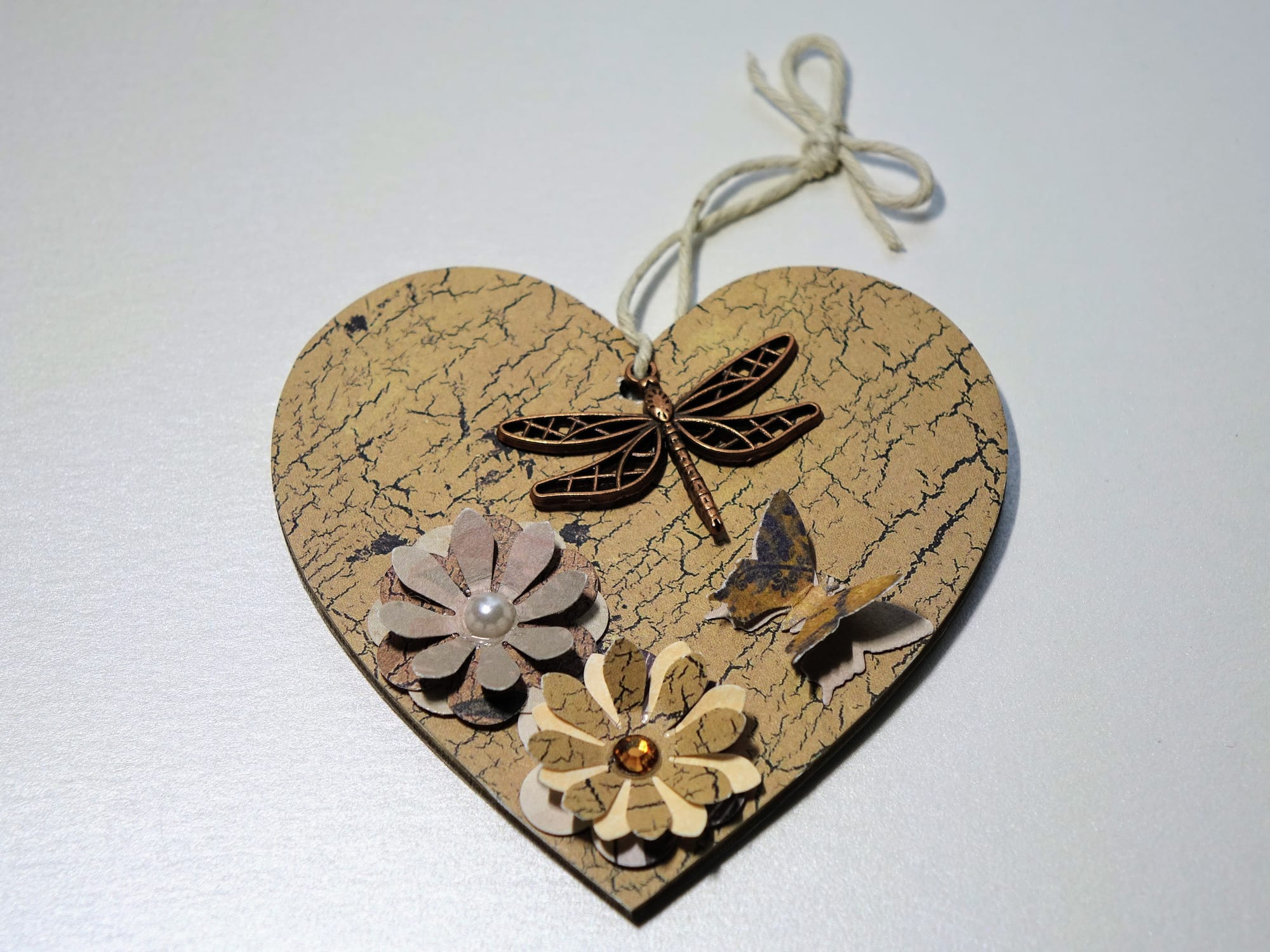 8x8cm Wooden Heart ♥️ #26