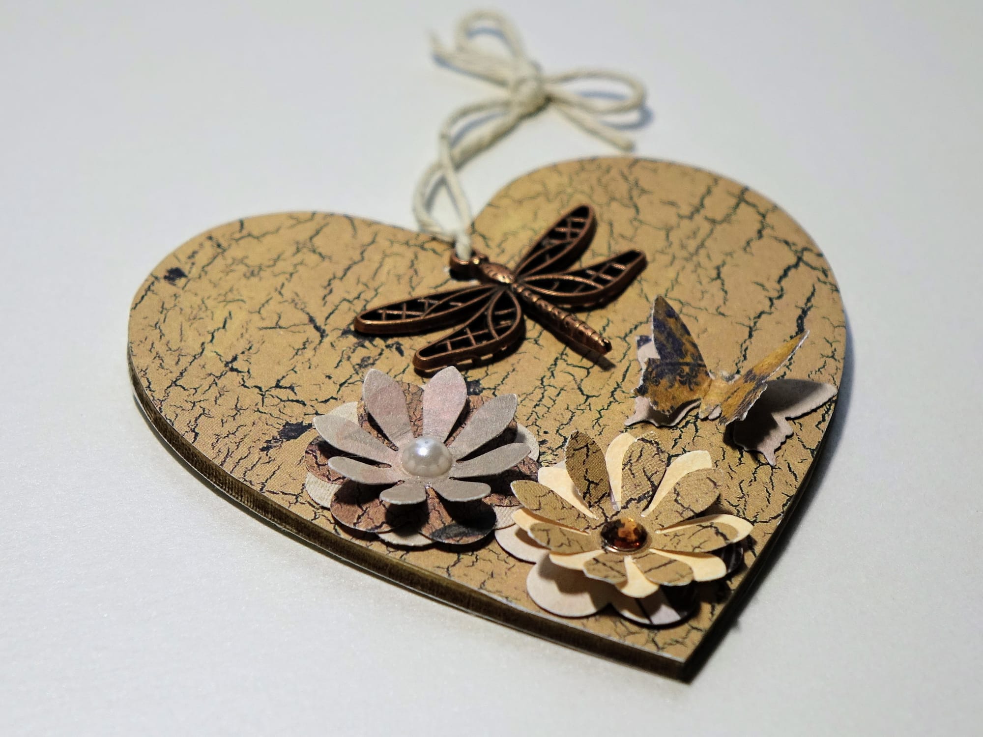 8x8cm Wooden Heart ♥️ #26