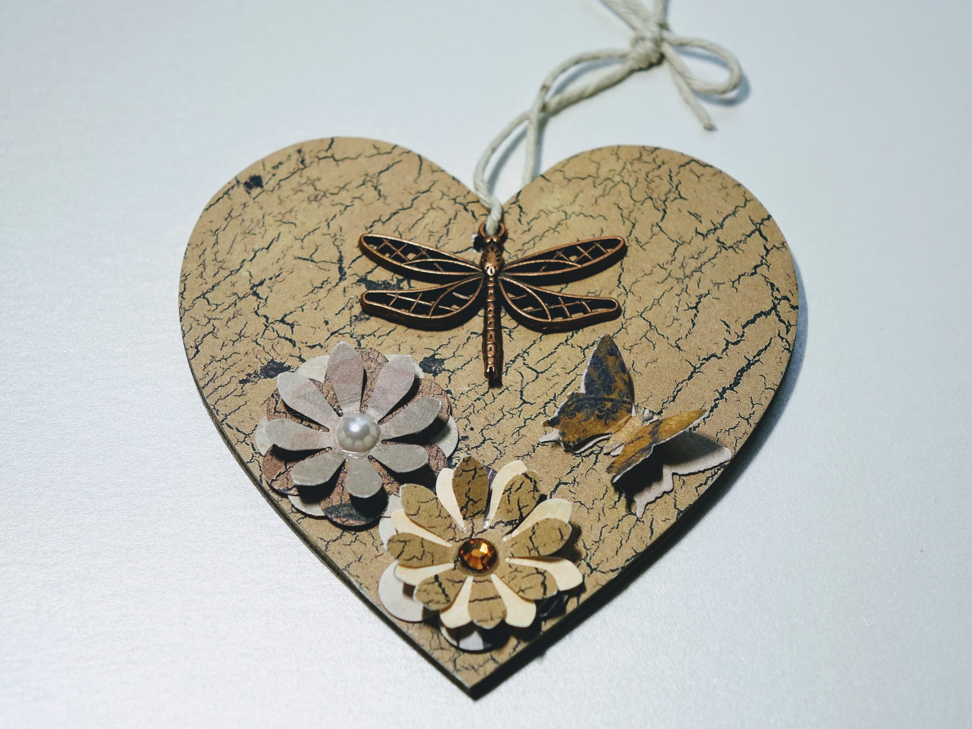 8x8cm Wooden Heart ♥️ #26