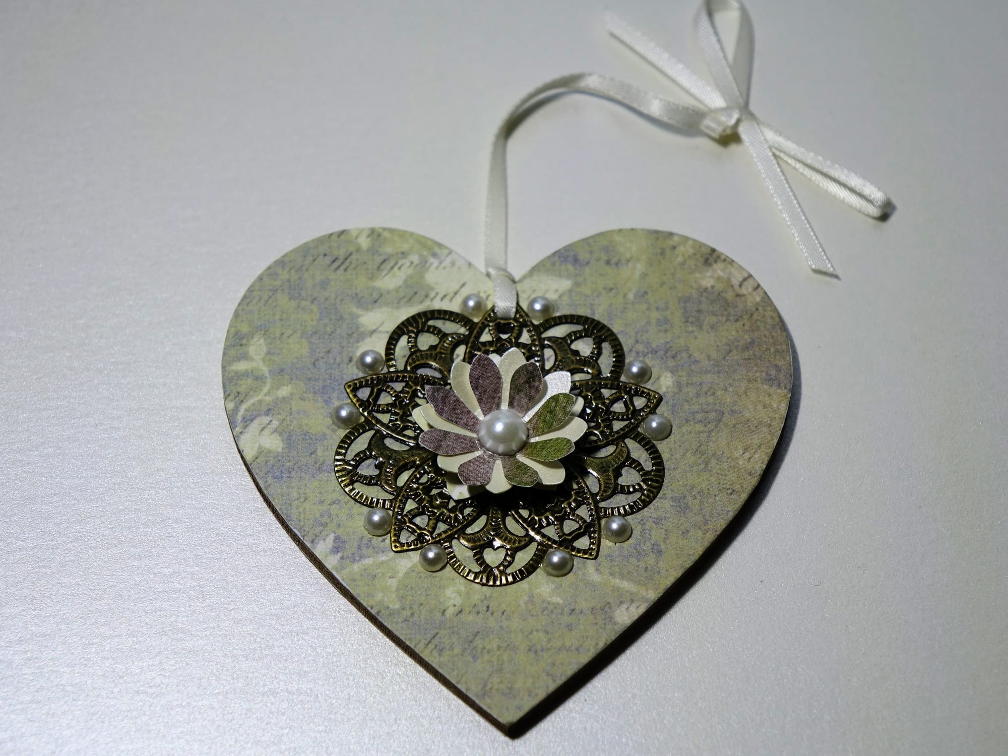 8x8cm Wooden Heart ♥️ #29