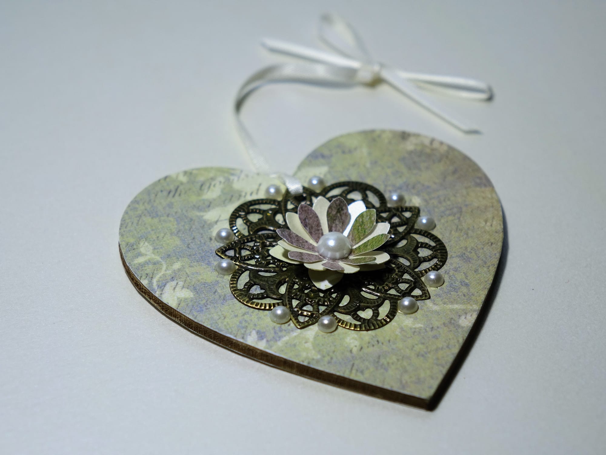8x8cm Wooden Heart ♥️ #29