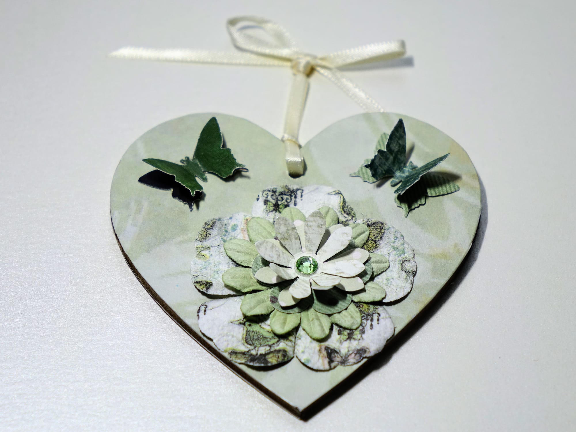 8x8cm Wooden Heart ♥️ #31