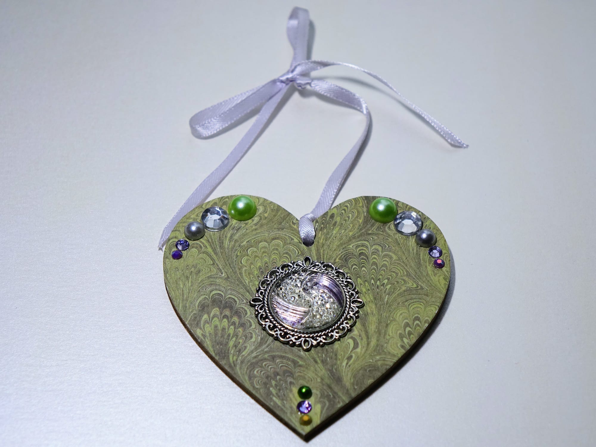 8x8cm Wooden Heart ♥️ #32